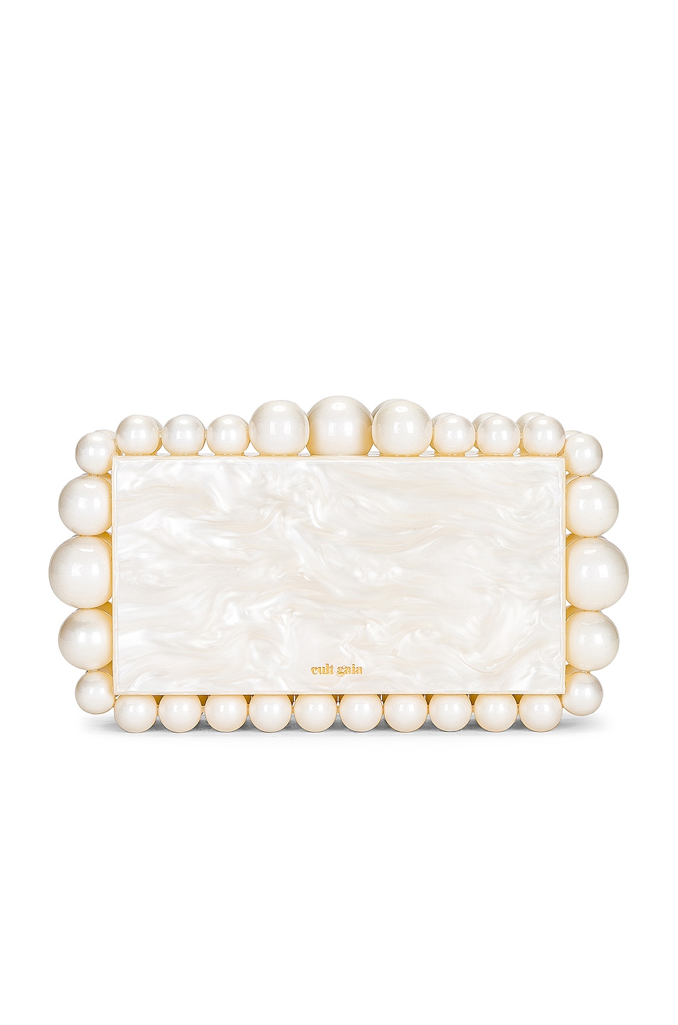 Eos Clutch in Ivory