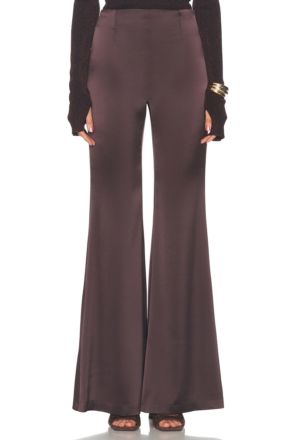 Image 1 of GALVAN Atruvia Trouser in Chocolate