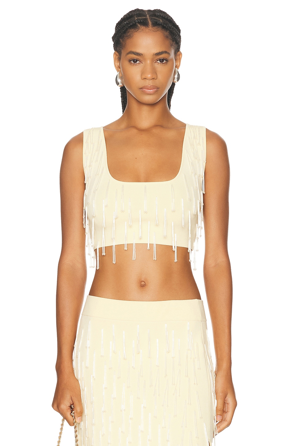 Image 1 of GALVAN Depois Bralette Top in Camomile