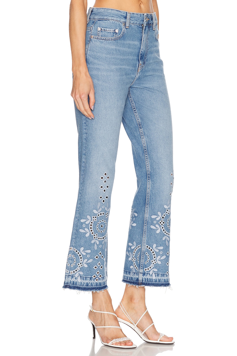 Ganni Cropped Wide Leg