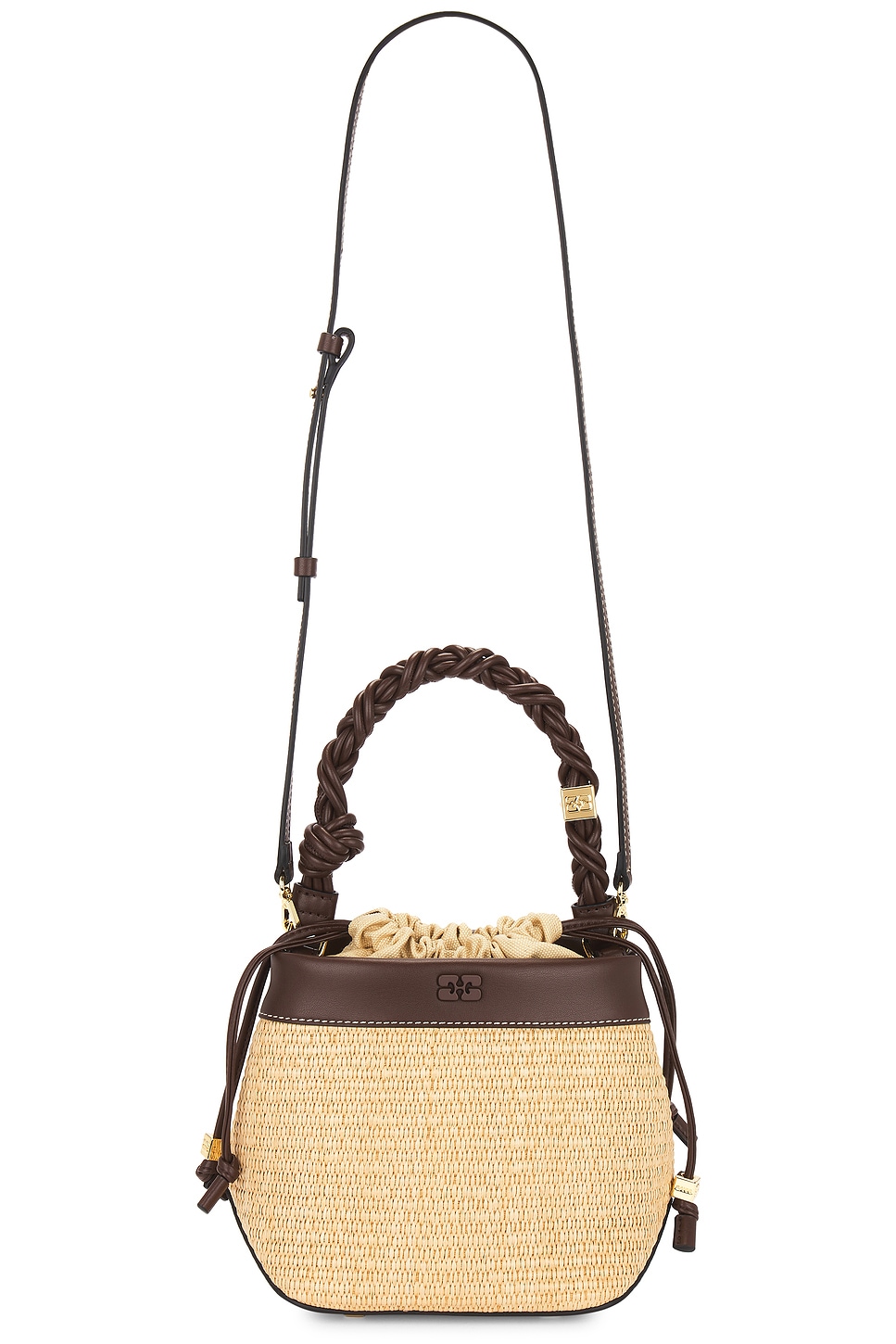 Bou Bucket Bag in Tan