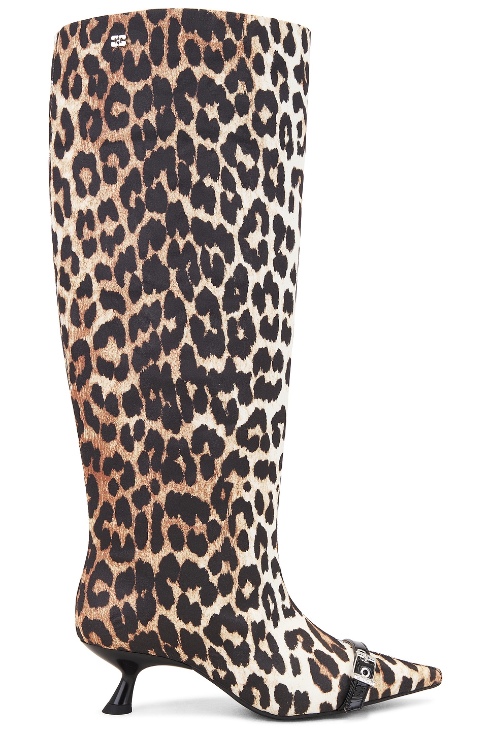 Image 1 of Ganni Slouchy Boot in Leopard