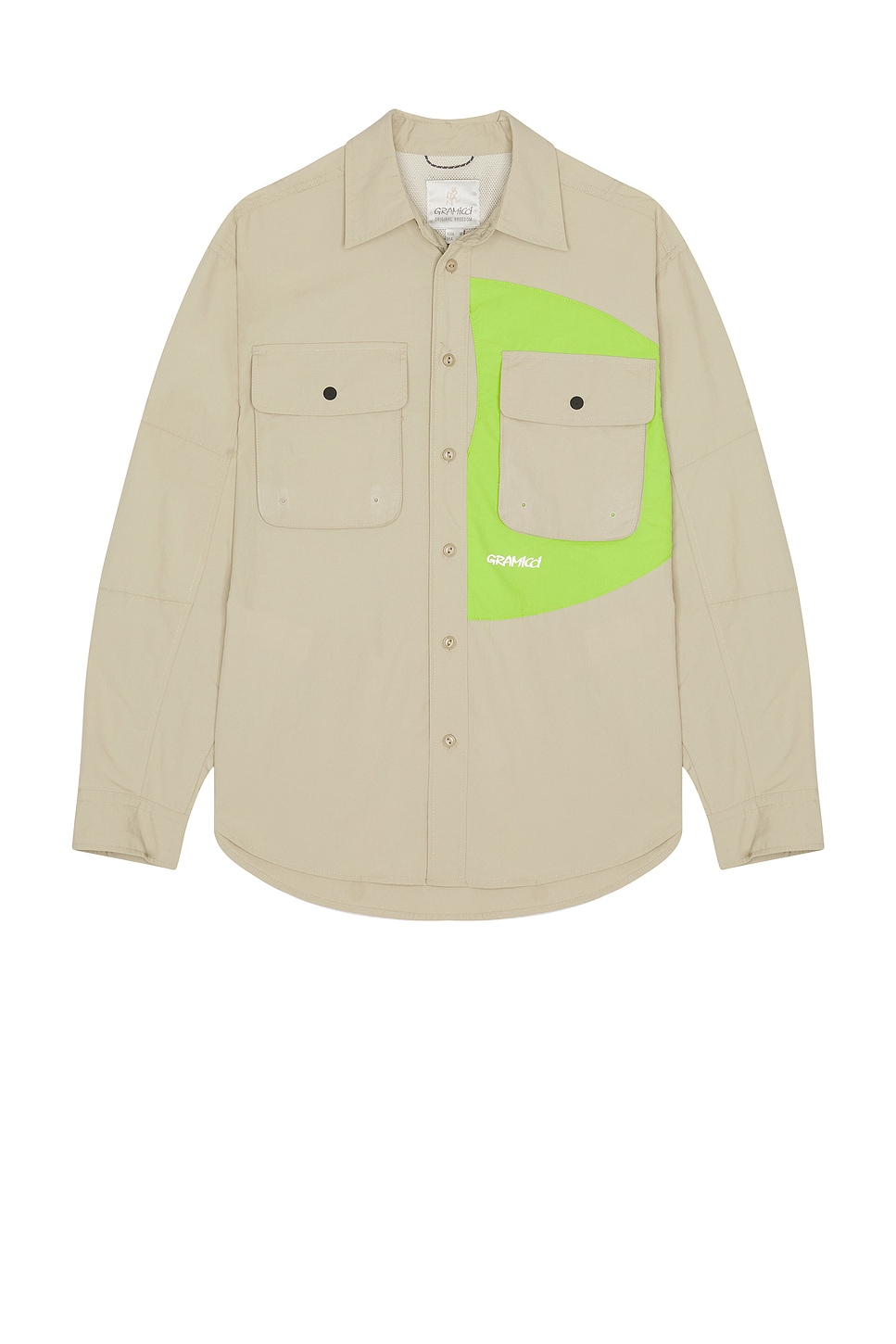 Nylon Brentwood Shirt in Beige