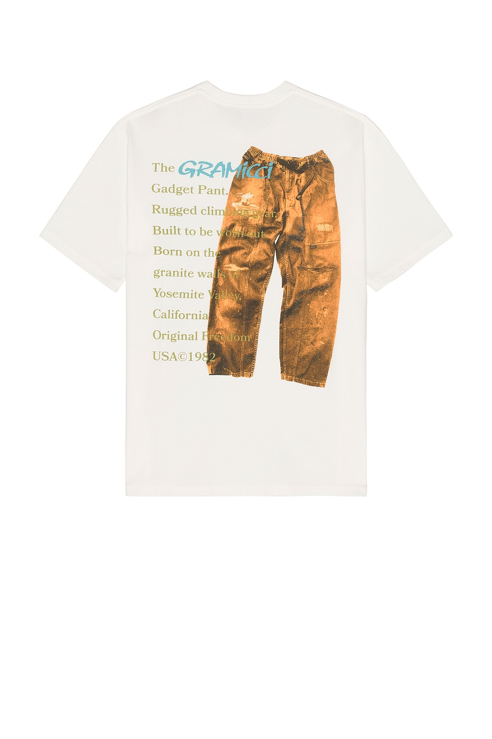 Gadget Pant Tee in White