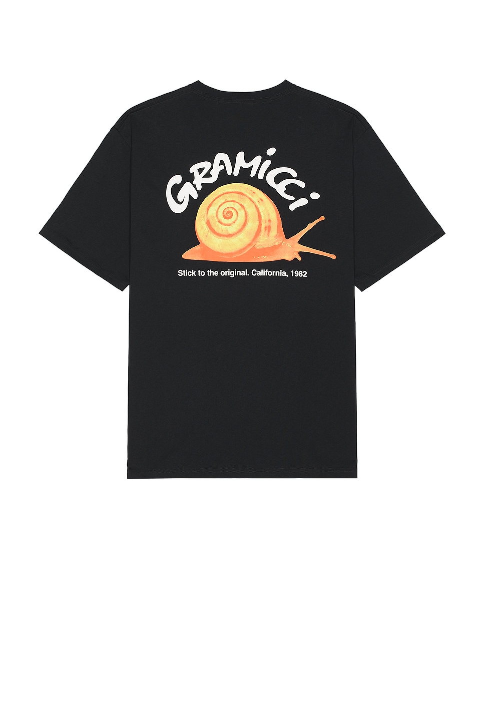 Snail Tee in Black