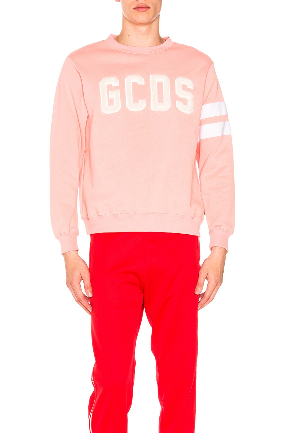 Image 1 of GCDS Logo Sweatshirt in Pink