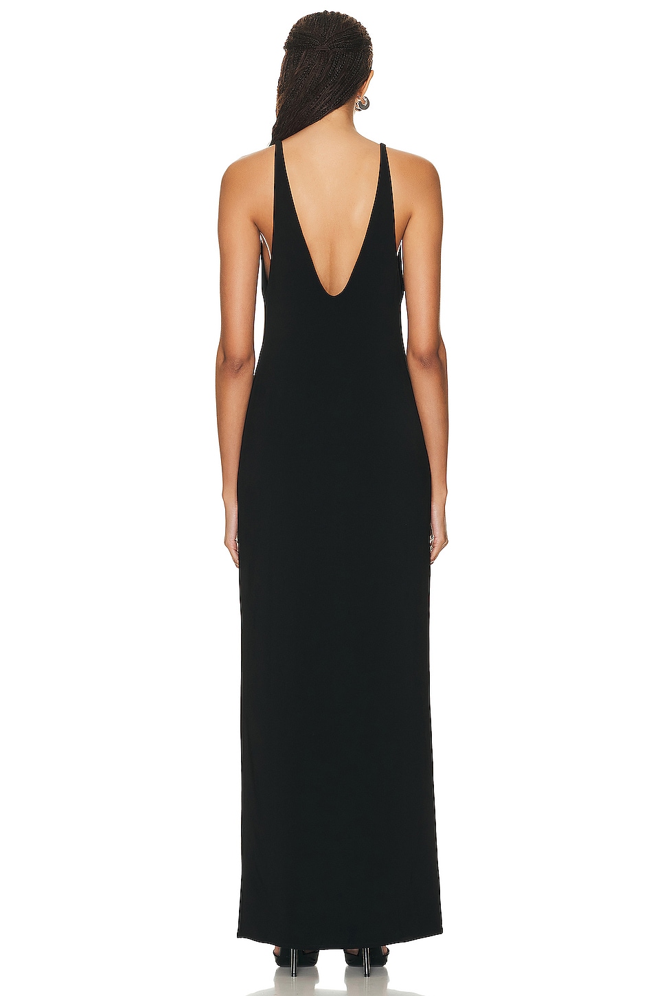 Grace Ling Dagger Dress in Black | FWRD