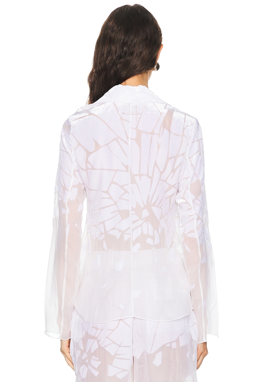 Grace Ling Cracked Tailored Shirt | Thumbnail 3 Grace Ling Cracked Tailored Shirt | Thumbnail 3