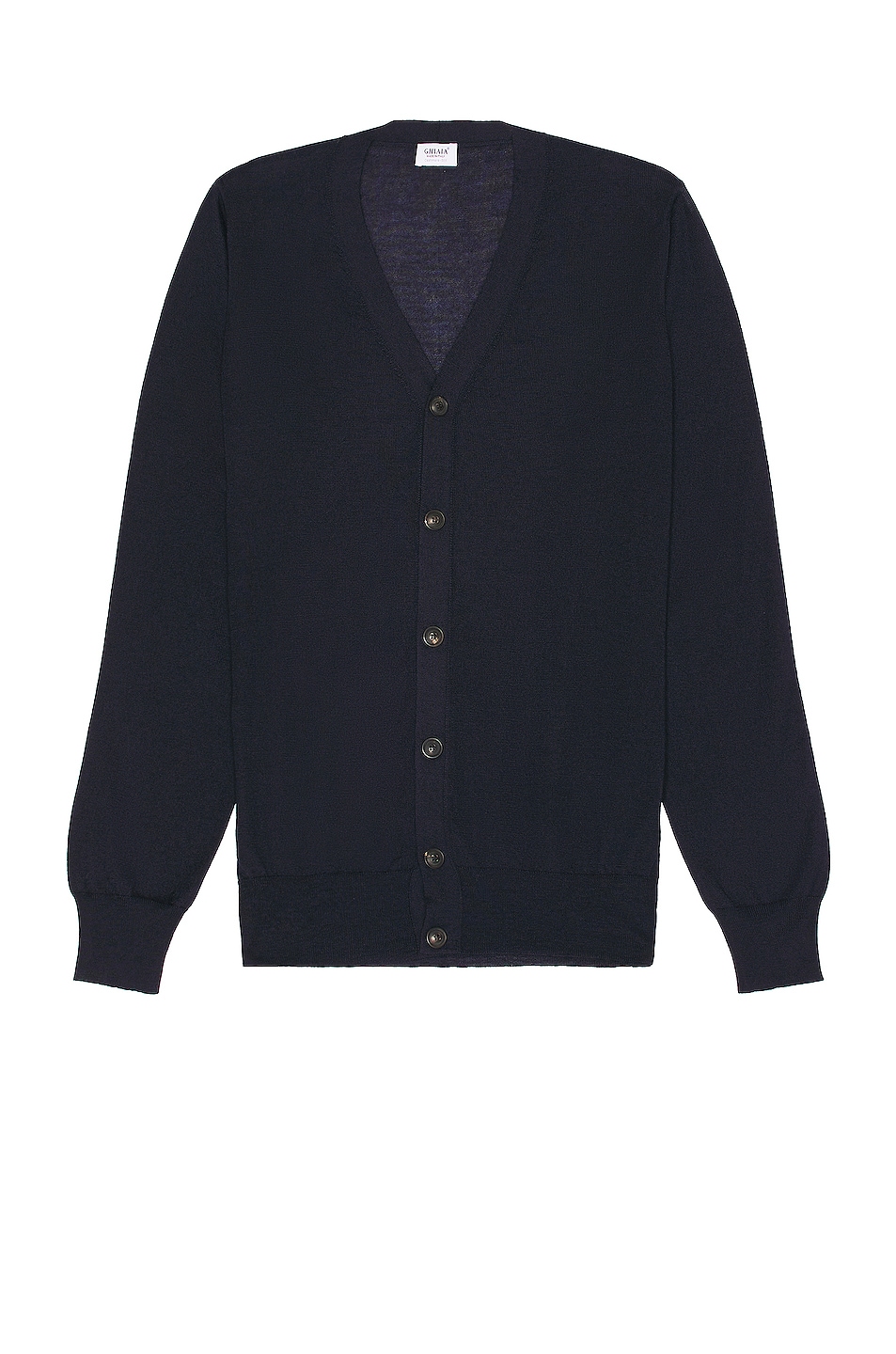 Image 1 of Ghiaia Cashmere Cardigan in Navy