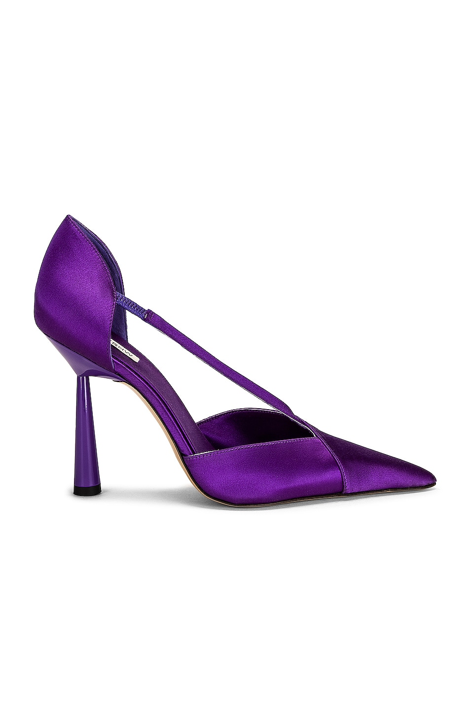Image 1 of GIA BORGHINI x RHW Satin Evening D'orsay Pump in Lavender