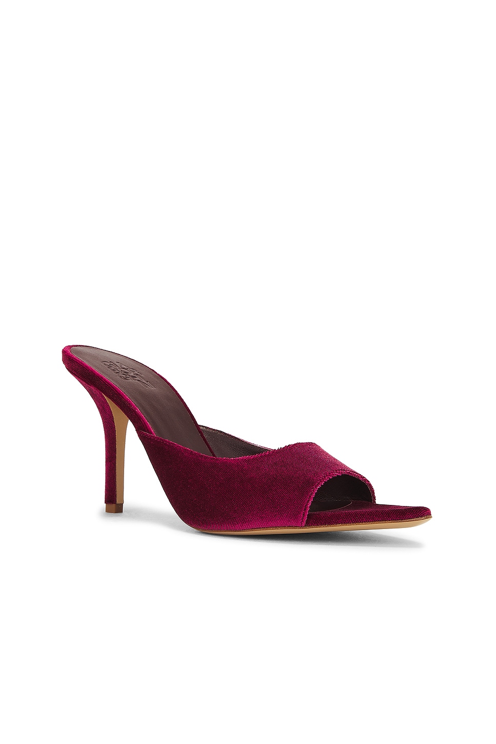 Shop Gia Borghini Perni Mule In Bordeaux