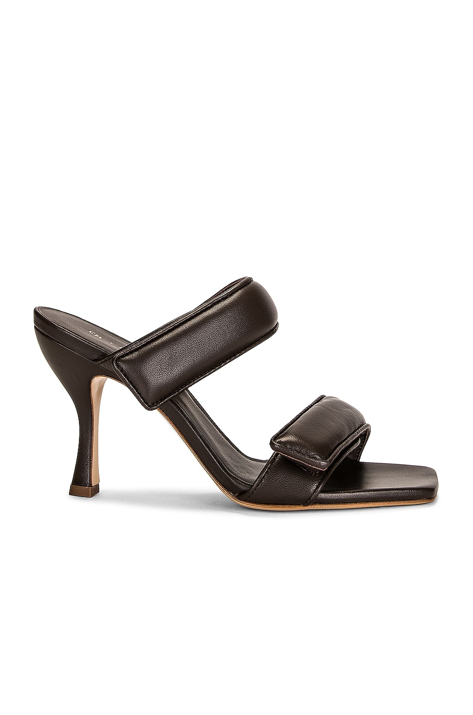 Image 1 of GIA BORGHINI x Pernille Teisbaek Two Strap Sandal in Dark Brown