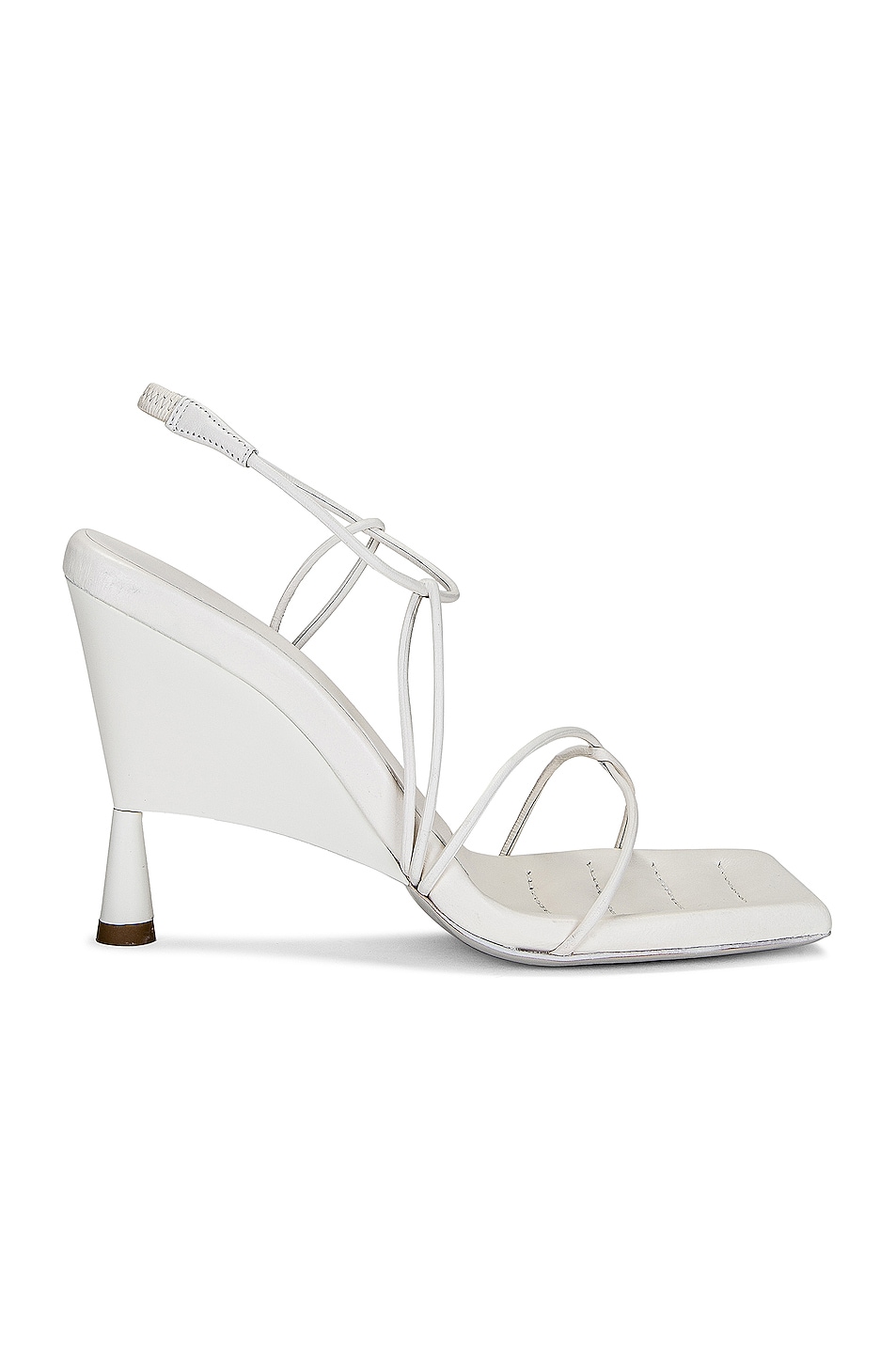 Image 1 of GIA BORGHINI x RHW Strappy Sandal in Ivory