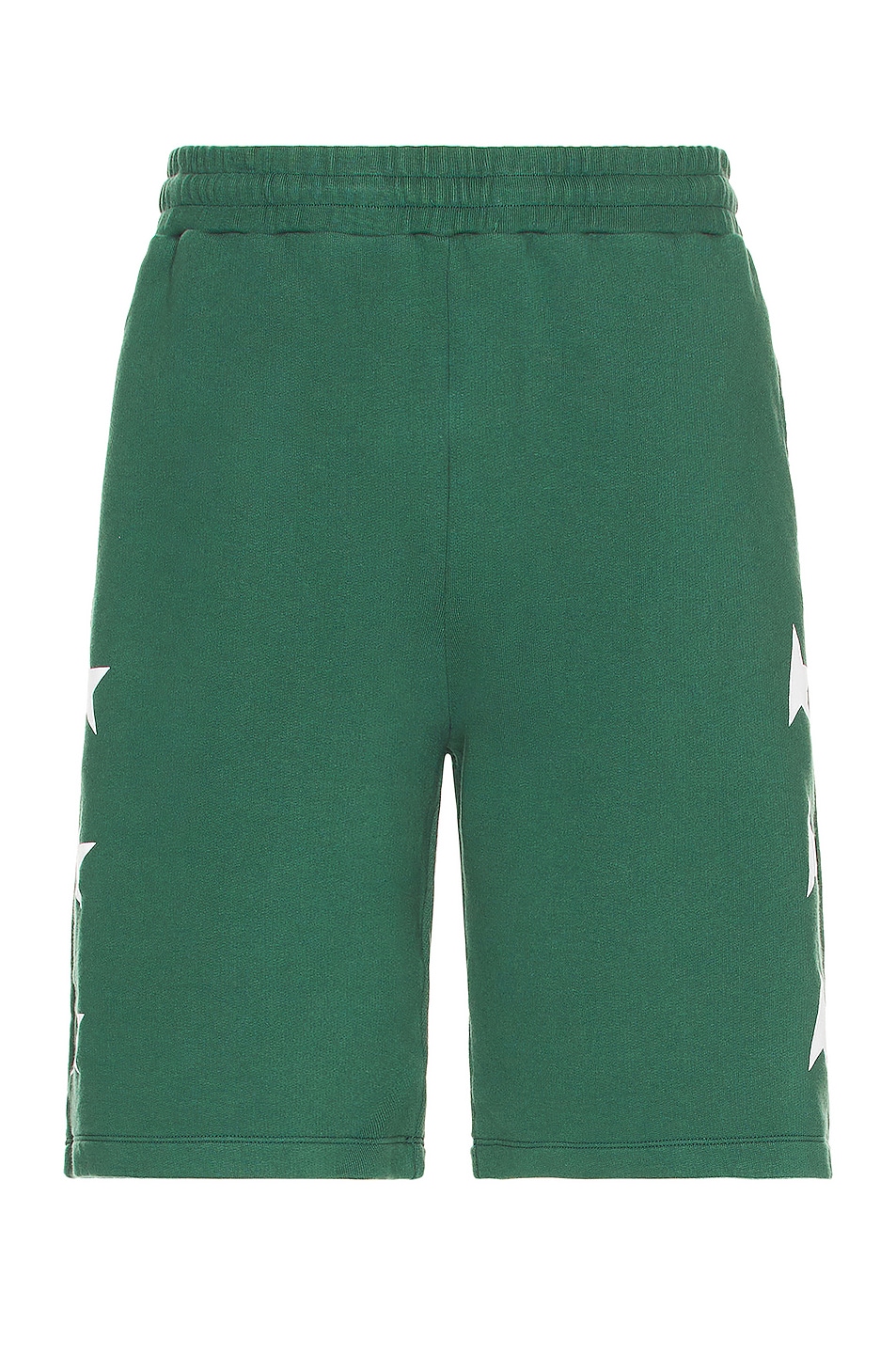 Image 1 of Golden Goose Diego Shorts in Bright Green & White