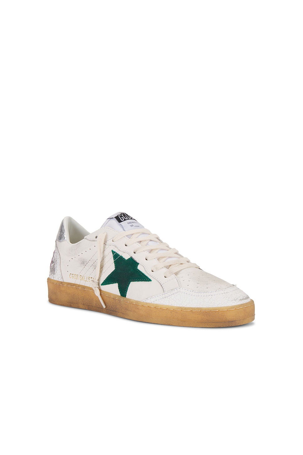 Shop Golden Goose Ball Star In Gray  Ice & Black