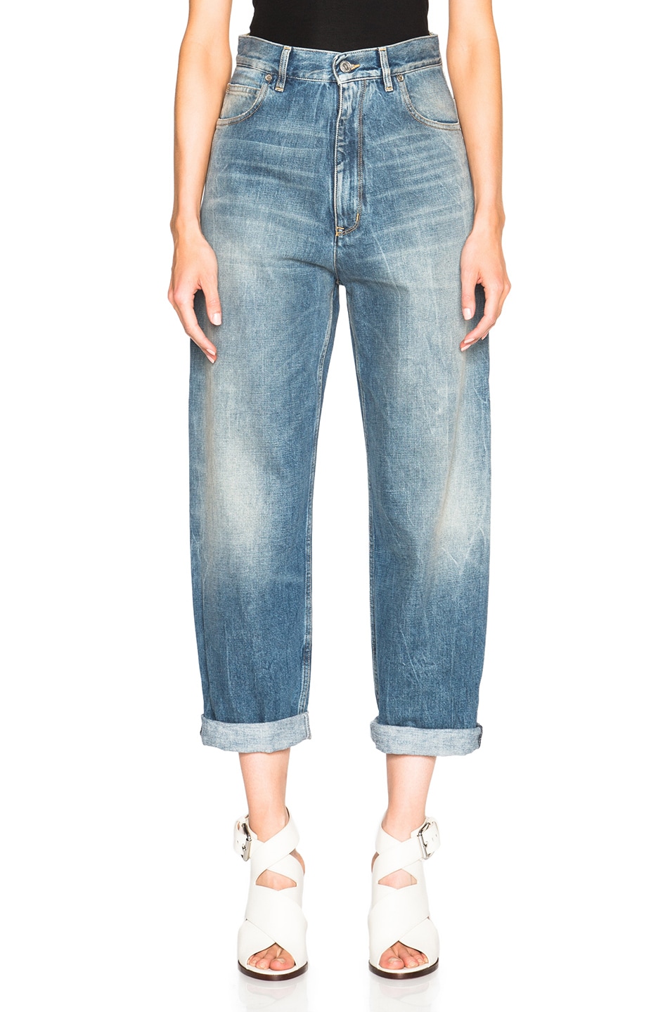 Image 1 of Golden Goose Kim Jeans in Light Blue Molo