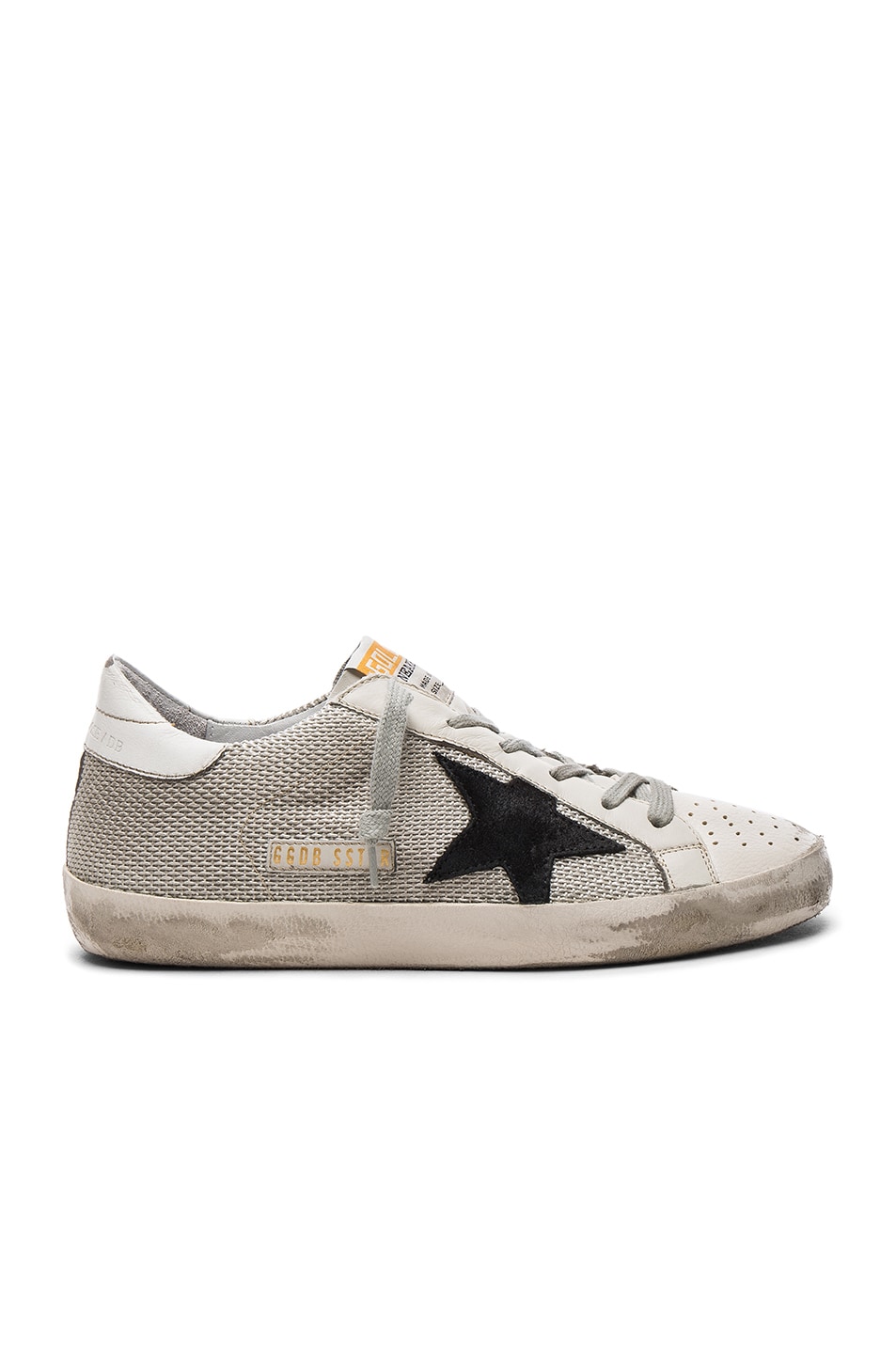 Image 1 of Golden Goose Superstar Sneakers in Grey Cord Gum