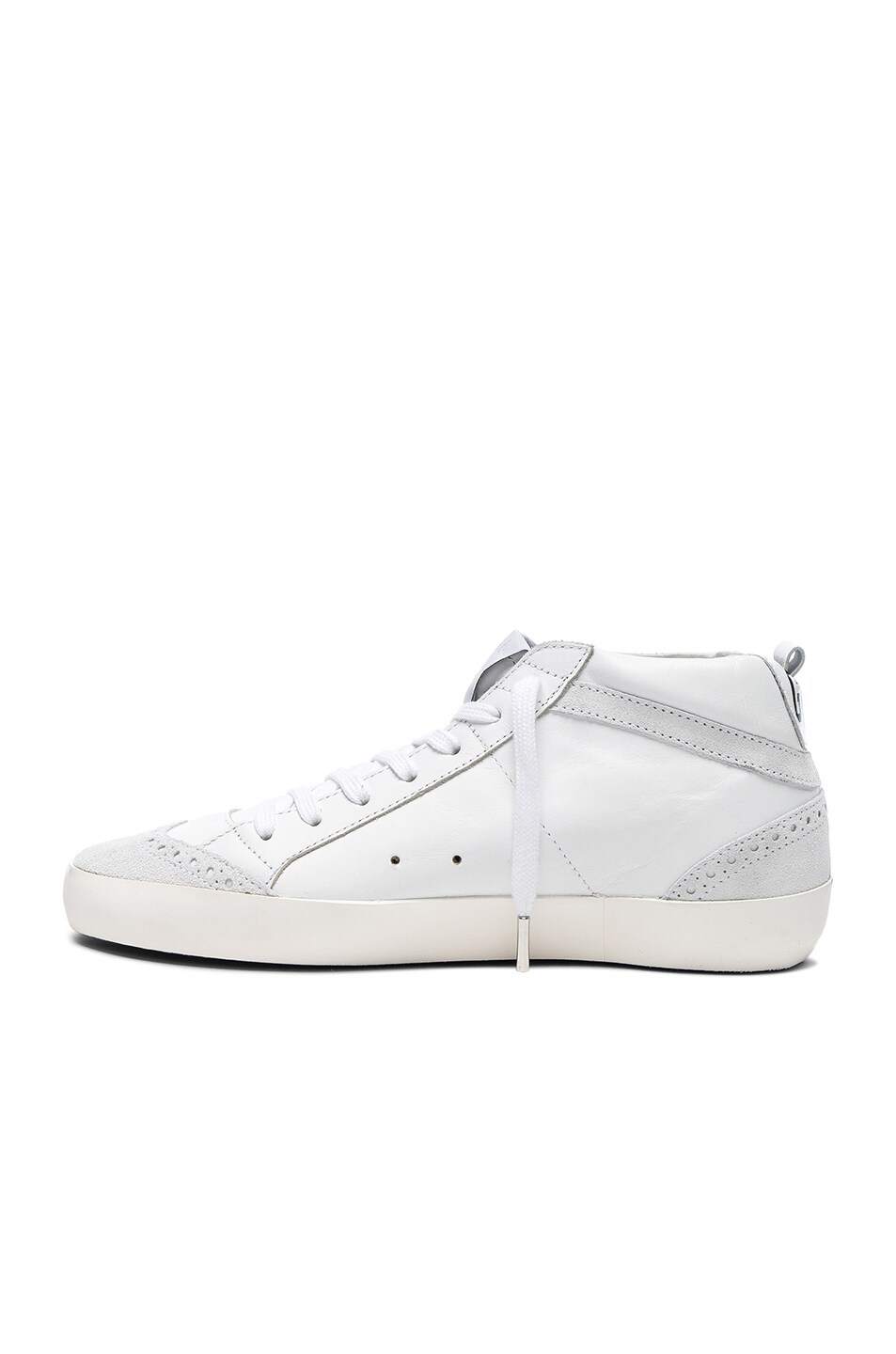 Golden Goose Swarovski Crystal Embellished Mid Star Sneakers in White ...