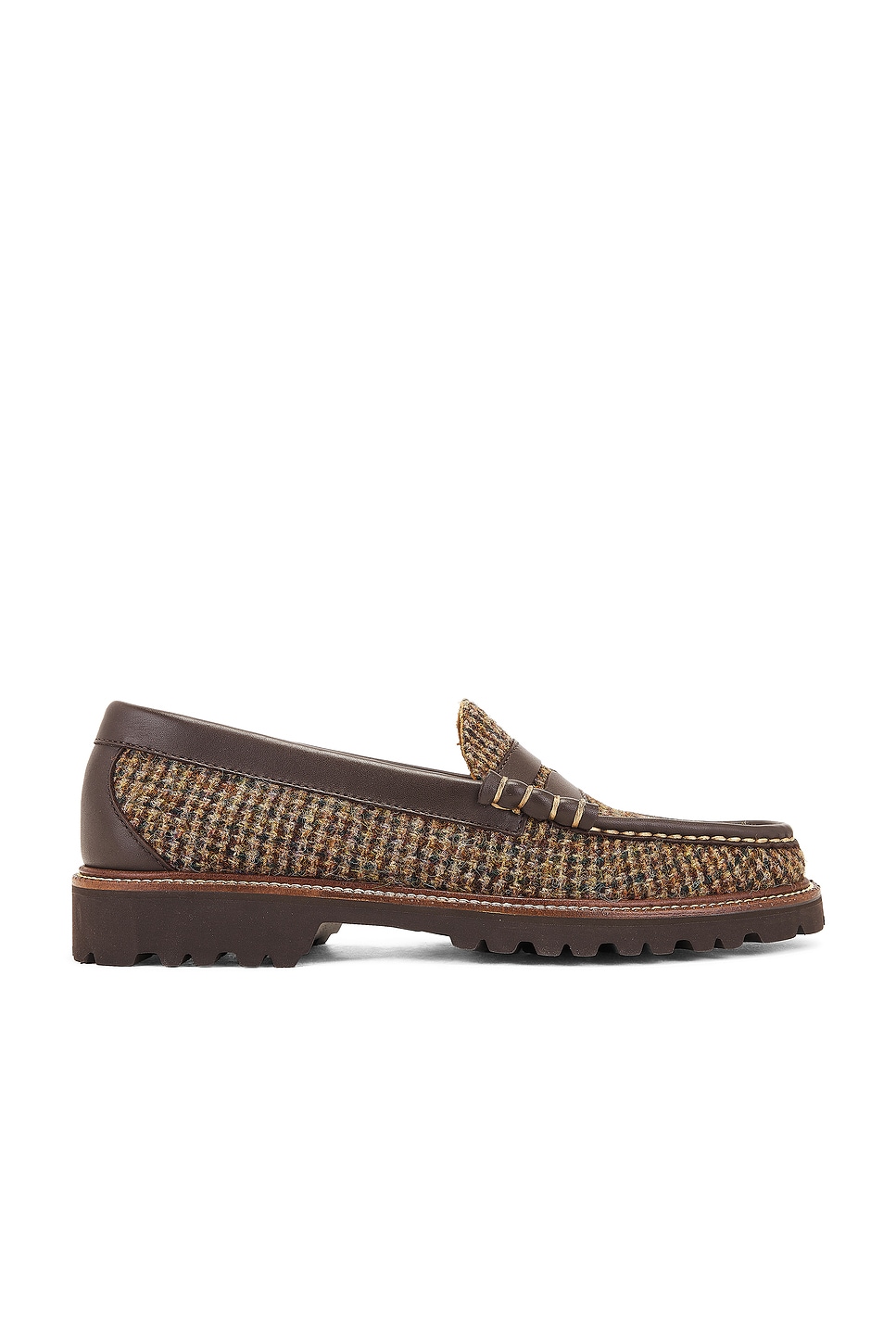 G.H.BASS Larson Lug Loafer in Brown