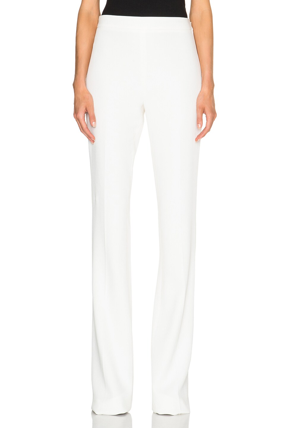 Image 1 of Giambattista Valli Structured Cady Trousers in Ivory