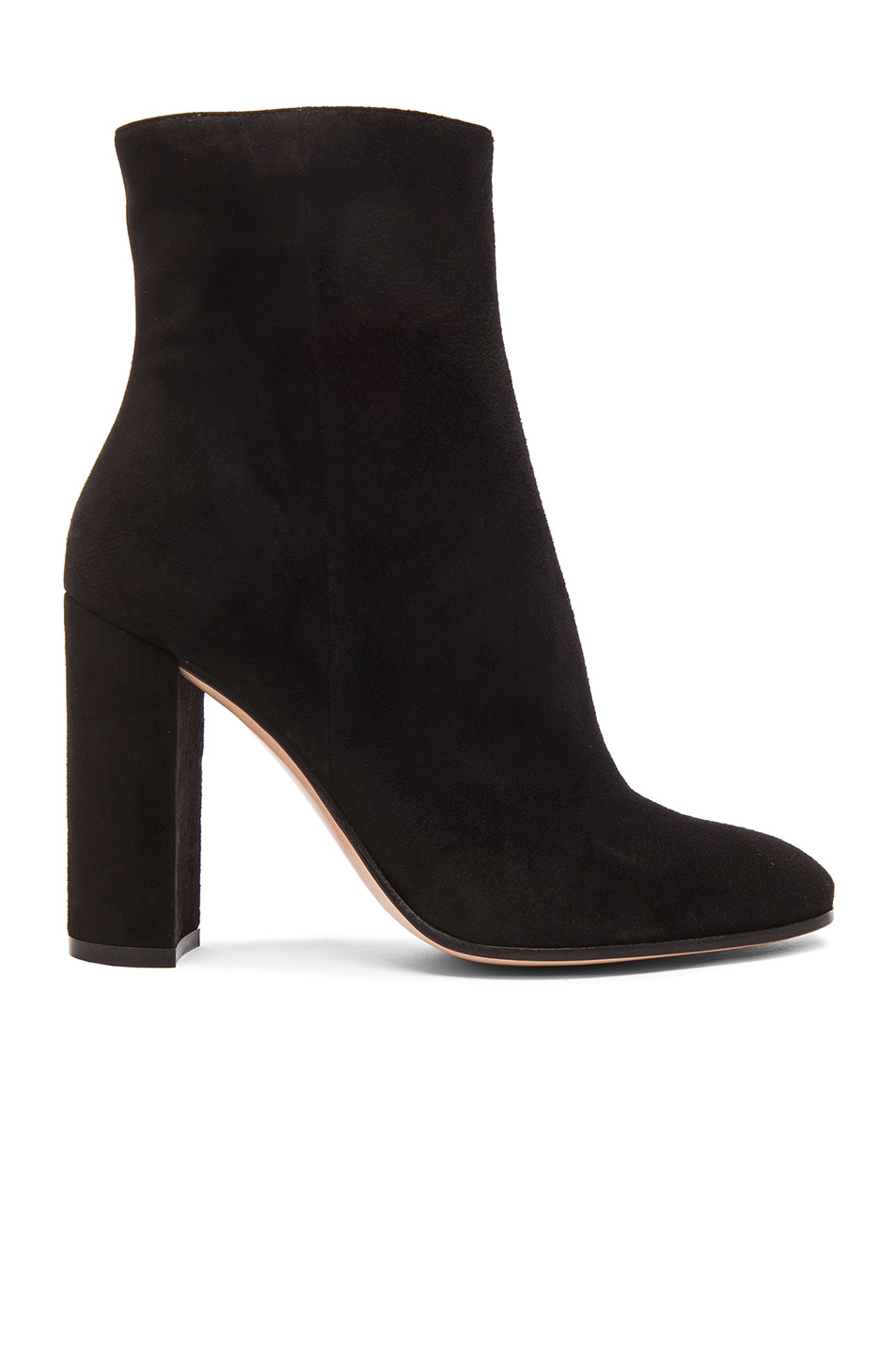 Image 1 of Gianvito Rossi Suede Booties in Black