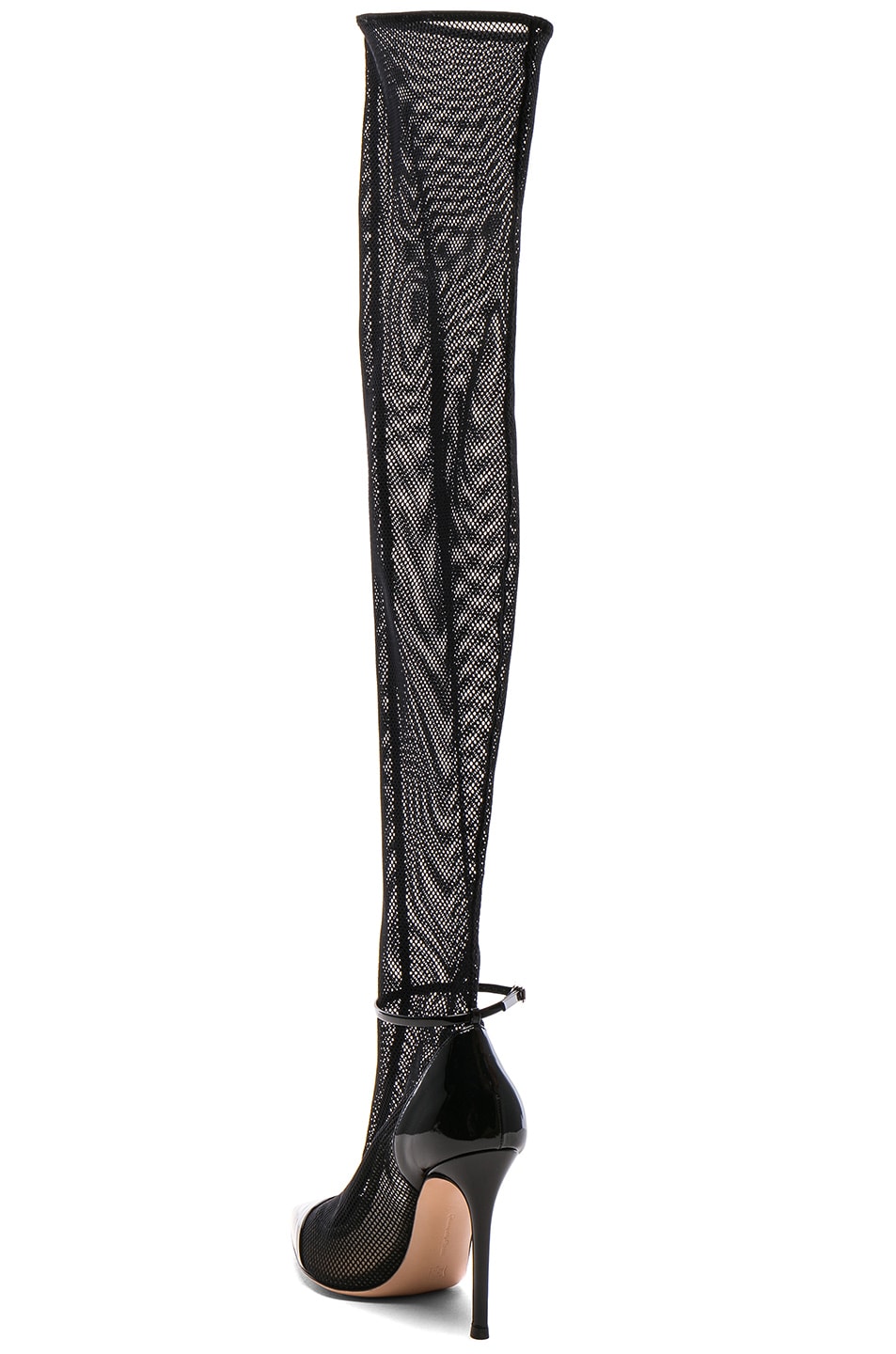 gianvito rossi lace thigh high boots