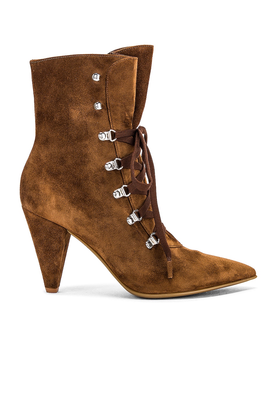 Image 1 of Gianvito Rossi Lace Up Ankle Booties in Texas