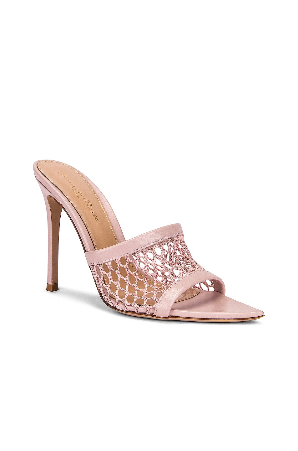 Gianvito Rossi Alisia Mules in Rosa & Rosa | FWRD