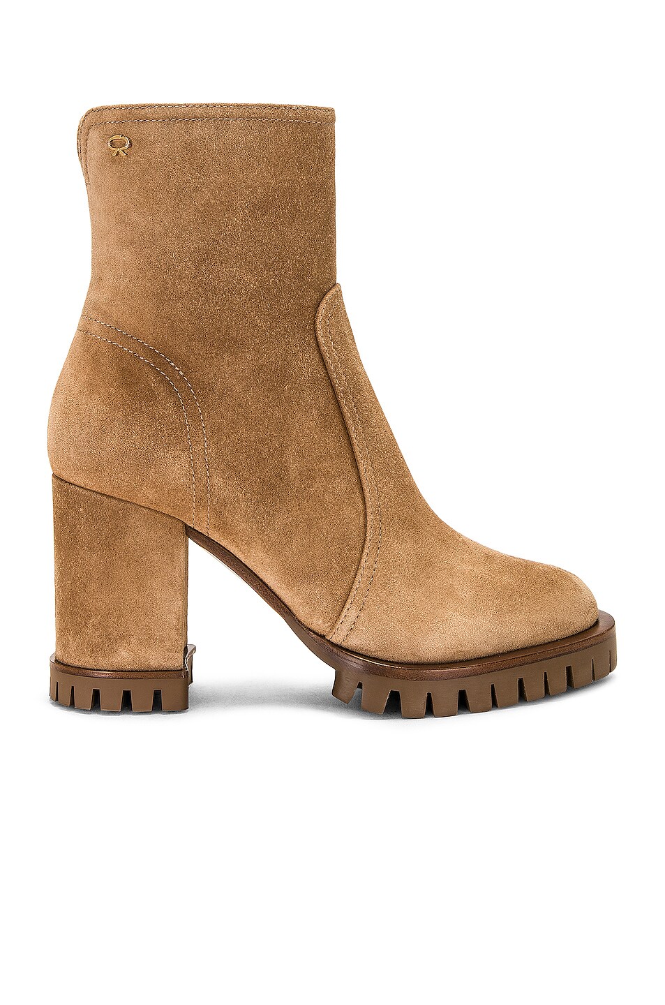 Image 1 of Gianvito Rossi Timber Camoscio Stivale Boots in Camel