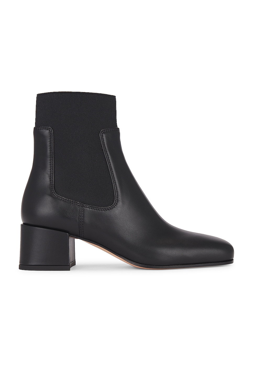 Image 1 of Gianvito Rossi Holmes Vitello Glove Boots in Black