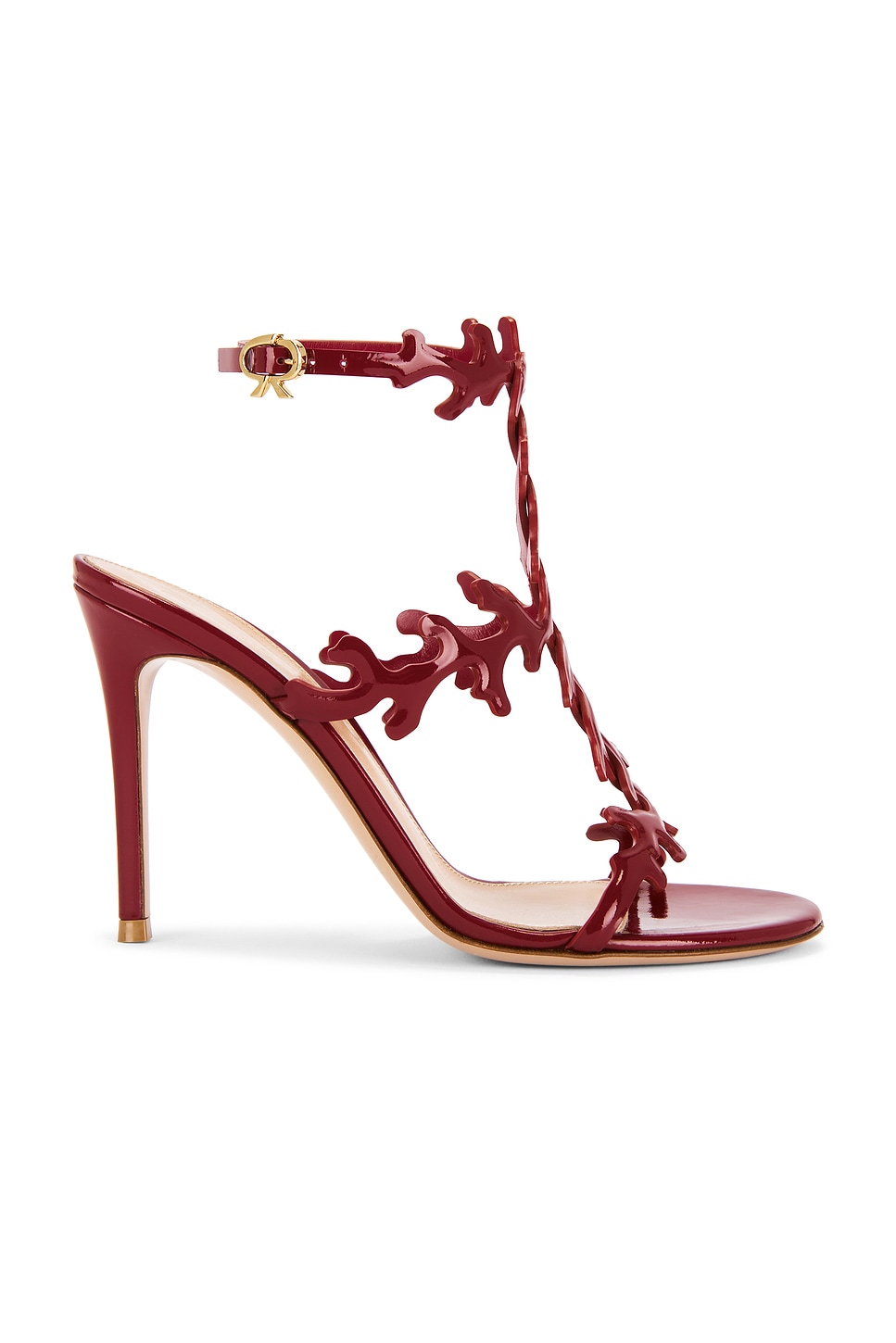 Image 1 of Gianvito Rossi Nuit Sandal in Rouge