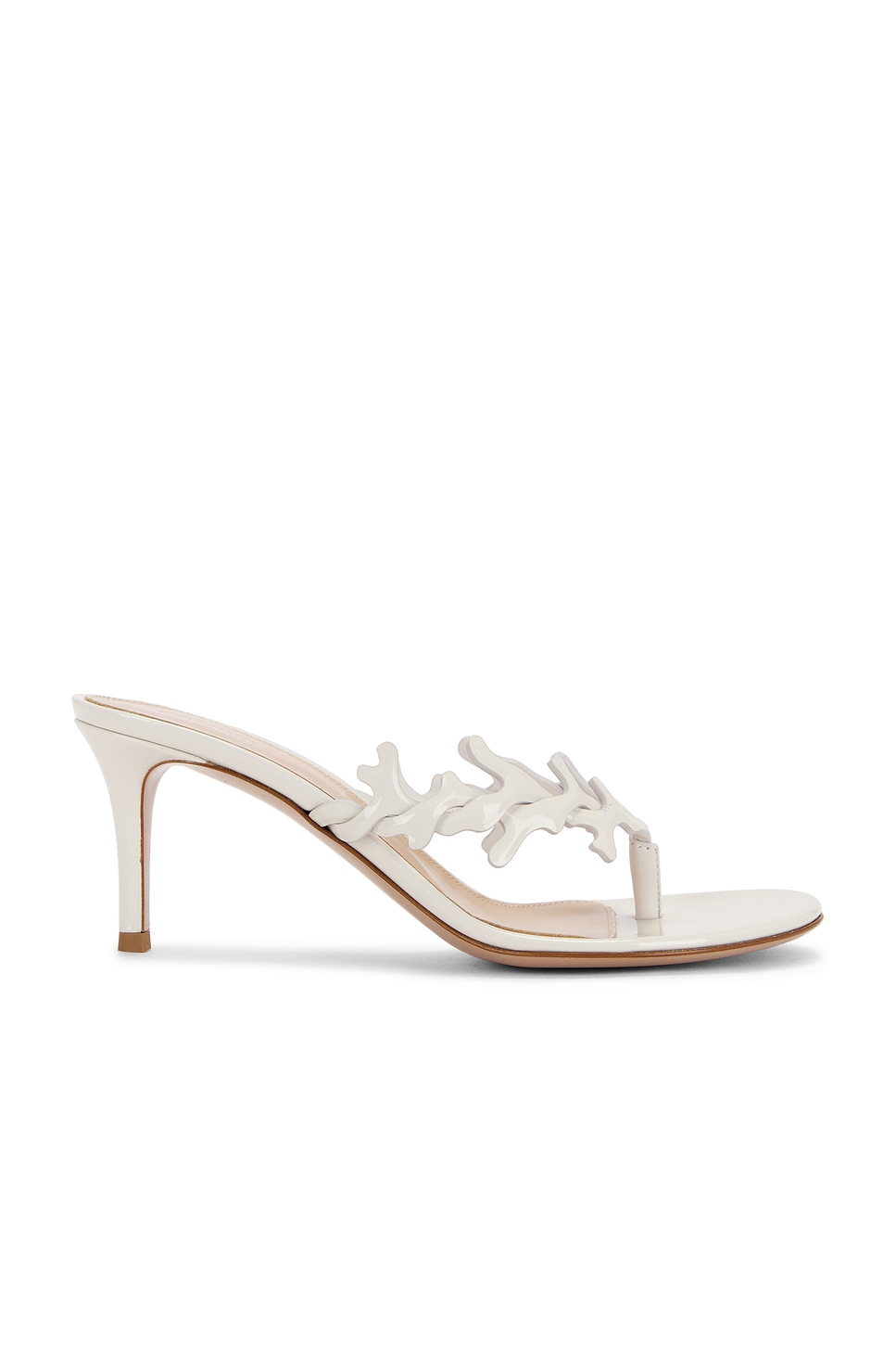 Image 1 of Gianvito Rossi Nuit Sandal in Off White