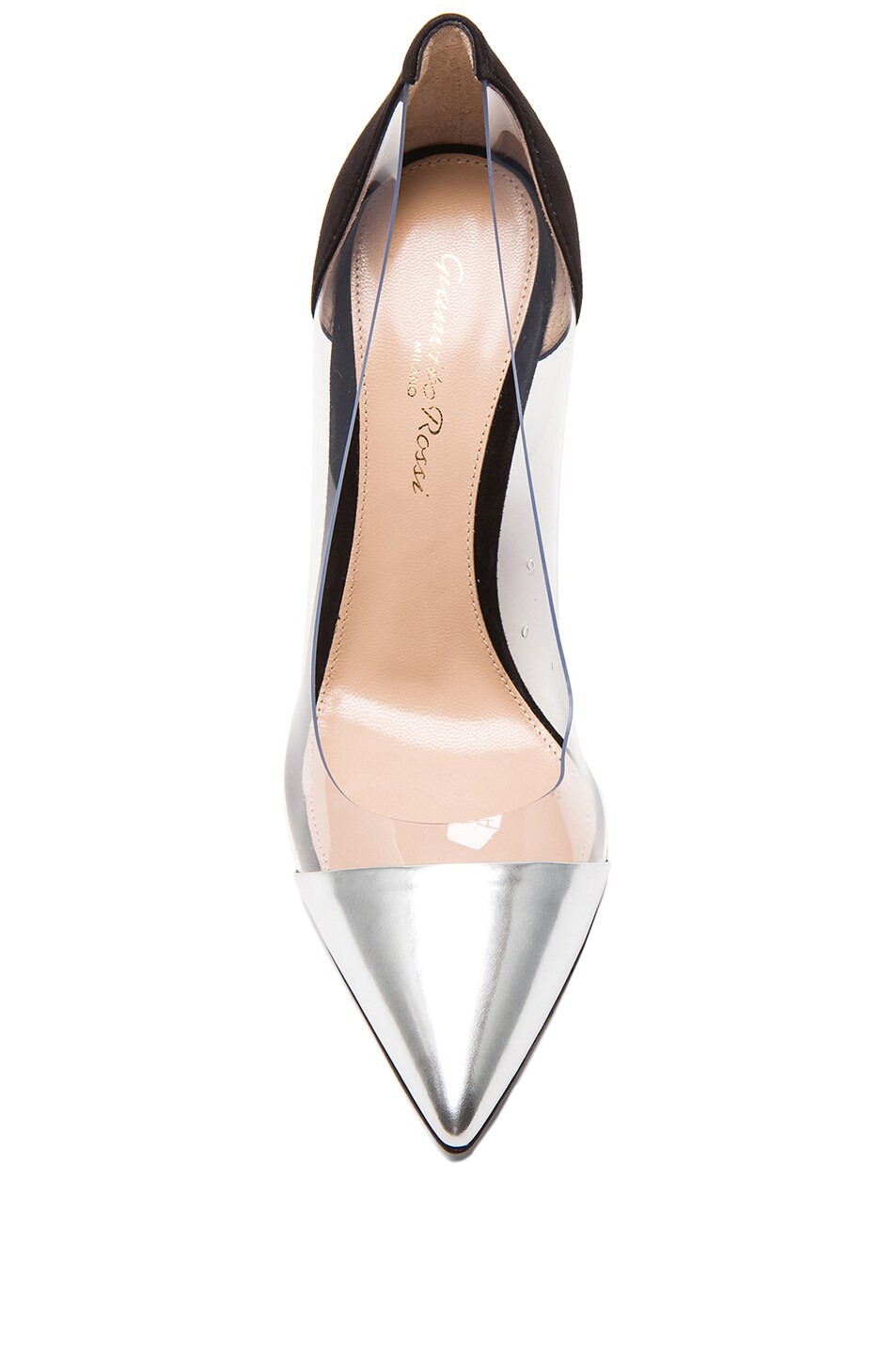 gianvito rossi plexi flat