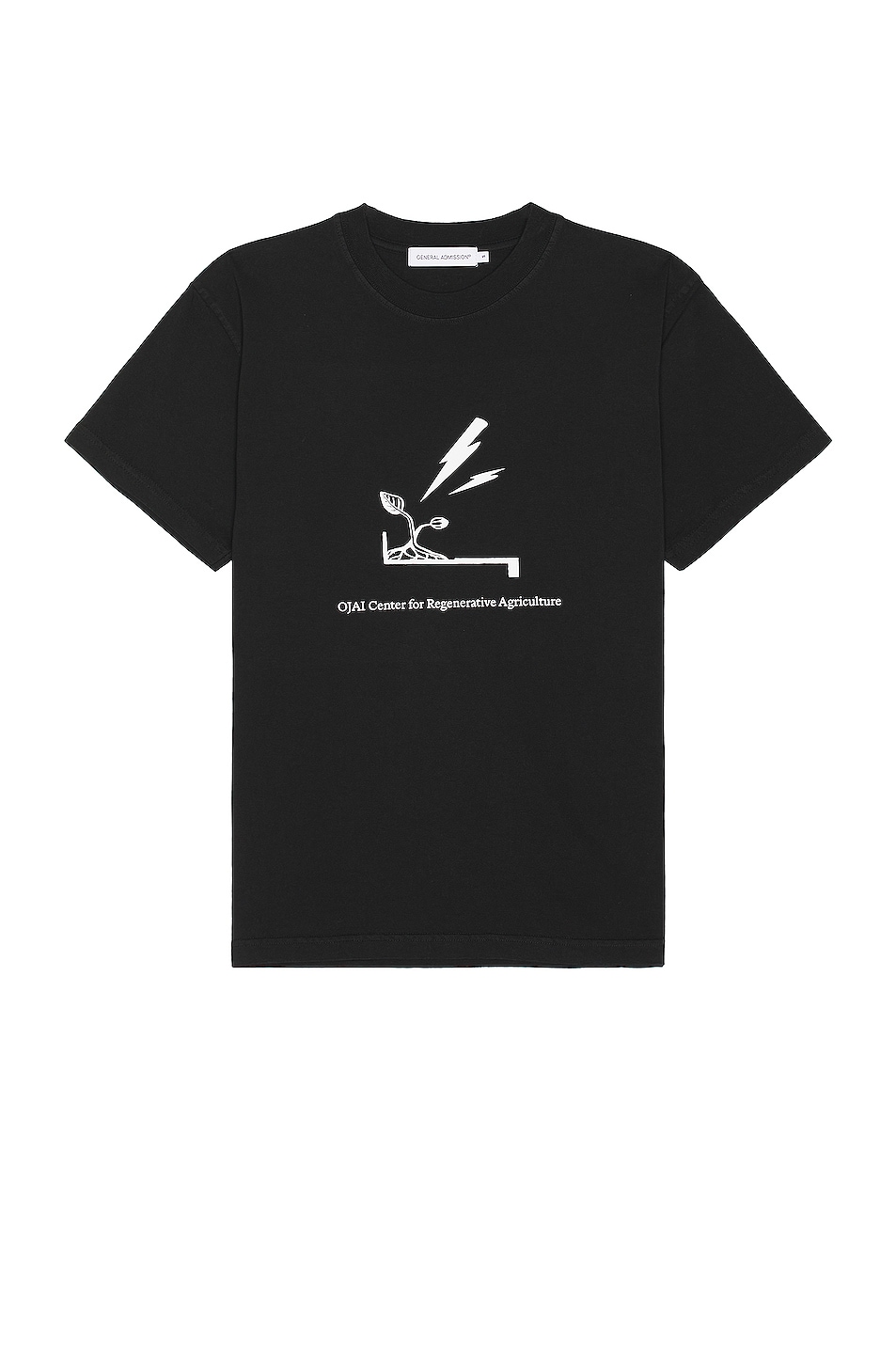 Image 1 of General Admission Regenerate Tee in Washed Black