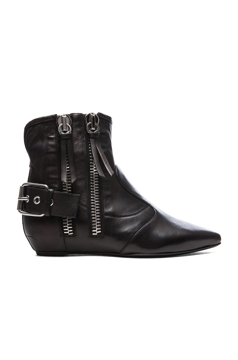 Giuseppe Zanotti Maude Leather Boots in Black | FWRD