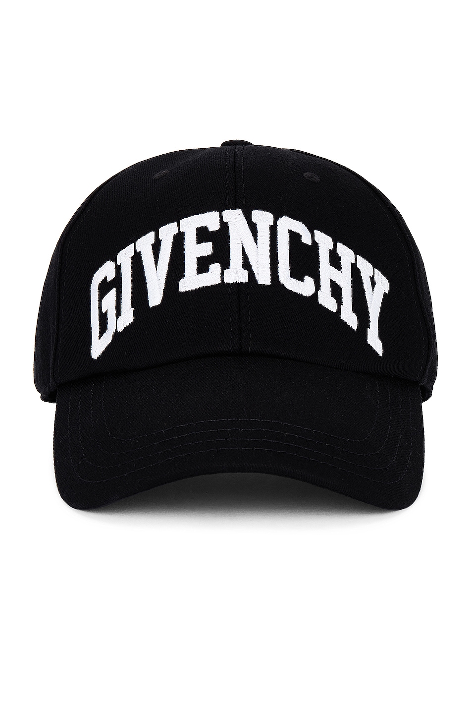 Curved Cap in Black