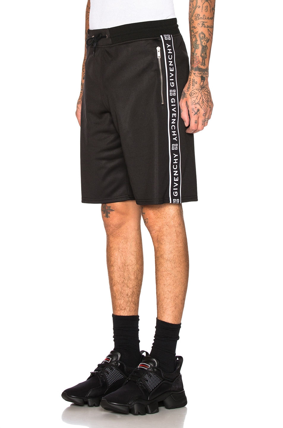 Image 1 of Givenchy Taping Short in Black