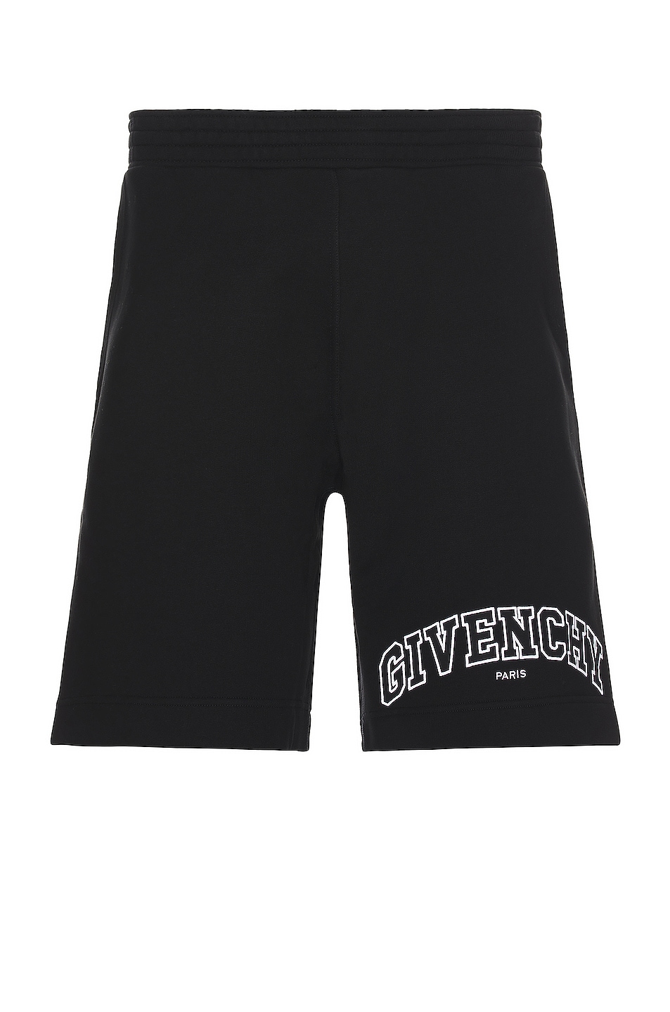 Image 1 of Givenchy Boxy Fit Embroidery Shorts in Black