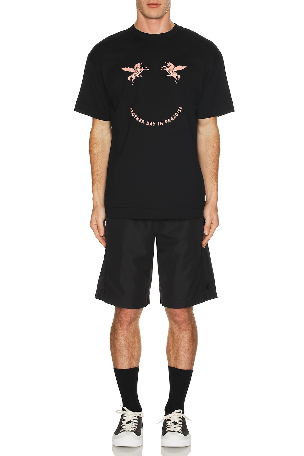 Image 1 of Givenchy Casual Track Short in Black