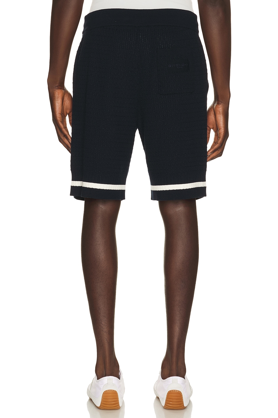 Givenchy Cotton Openwork Knit Shorts | Thumbnail 2 Givenchy Cotton Openwork Knit Shorts | Thumbnail 2