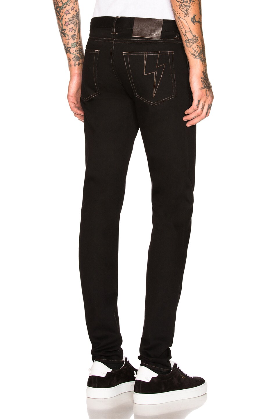 Image 1 of Givenchy Denim Trousers in Black