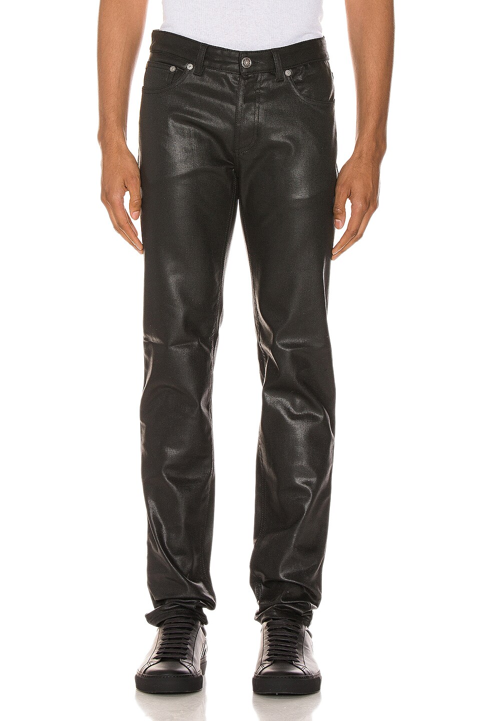 Image 1 of Givenchy Slim Fit Jeans in Black
