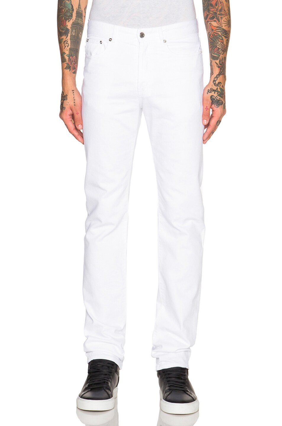 Image 1 of Givenchy Cuban Fit Jeans in White