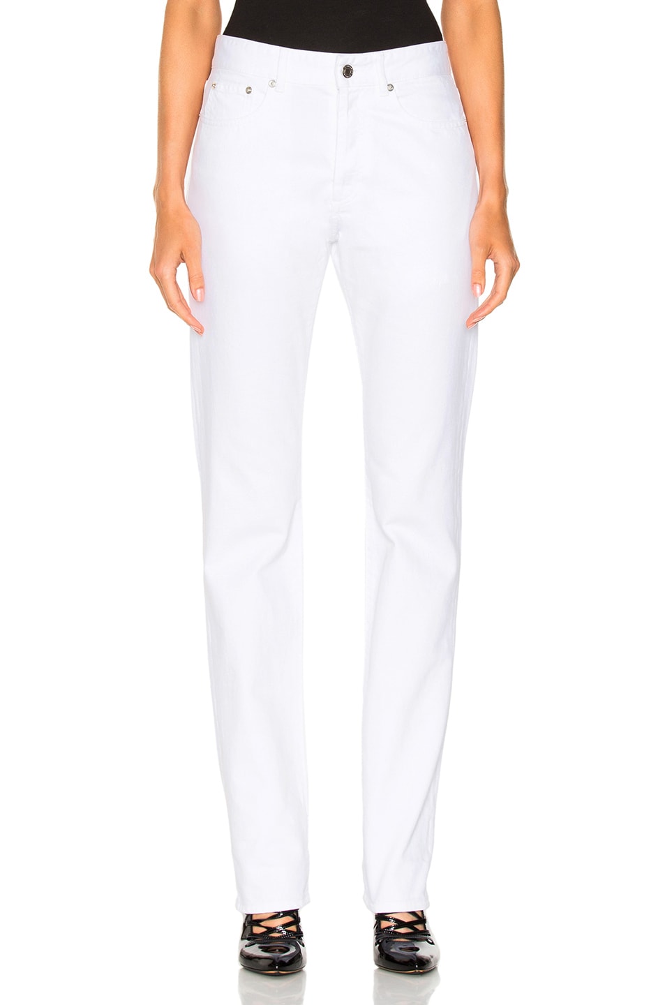 Image 1 of Givenchy Cuban Fit Jeans in White