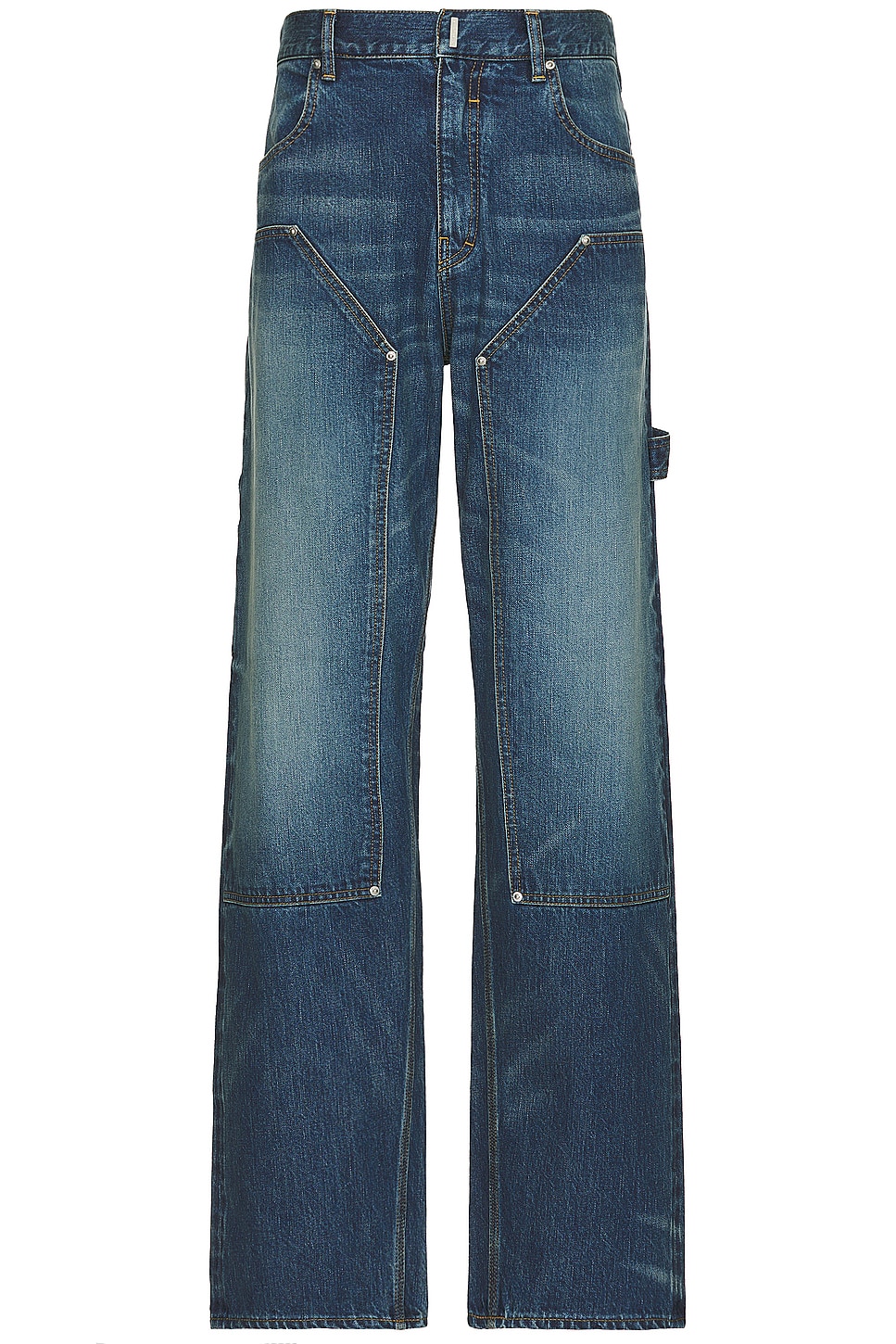 Image 1 of Givenchy Studded Carpenter Jean in Blue