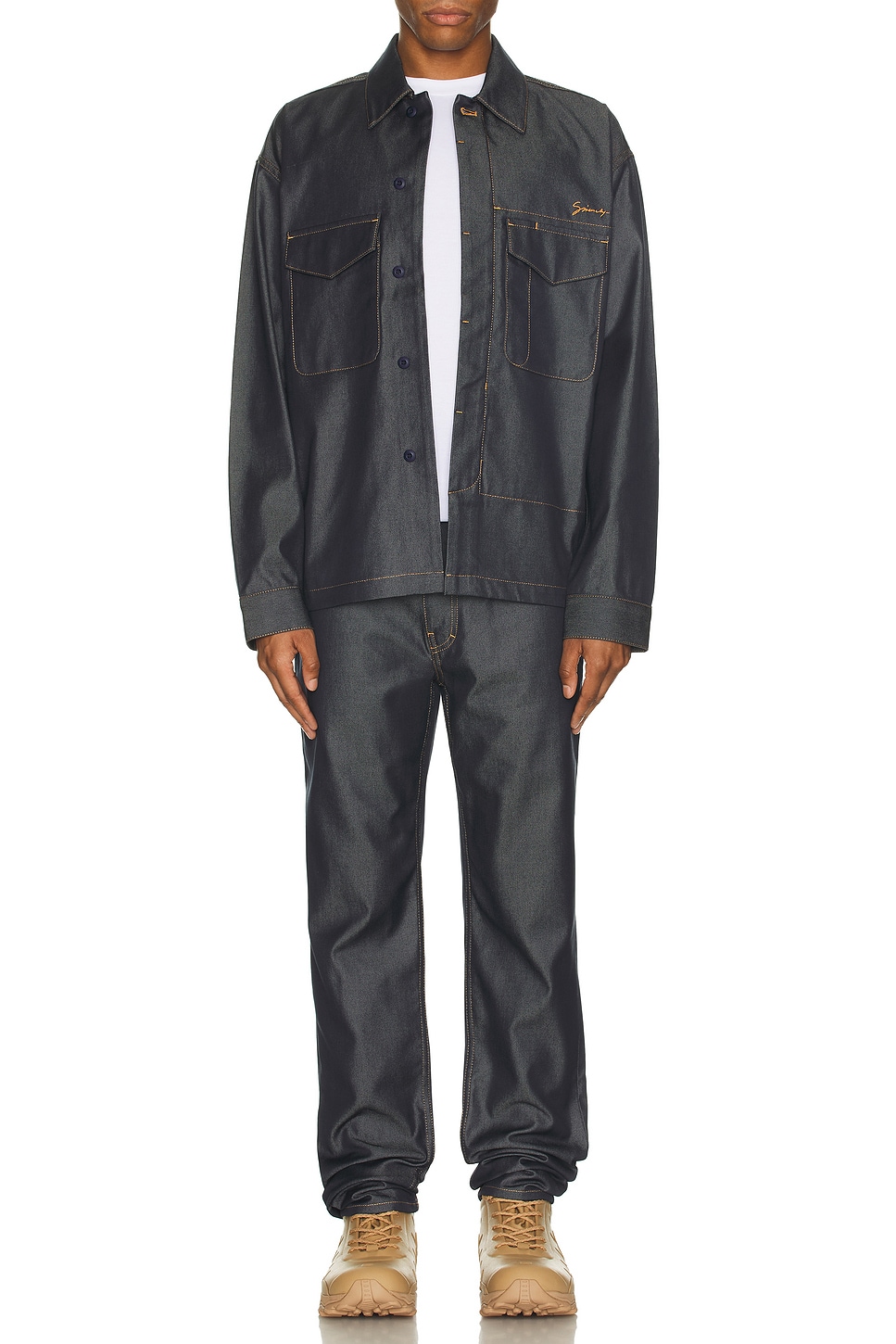 Image 1 of Givenchy Skinny Straight Fit Trousers Jeans in Indigo Blue
