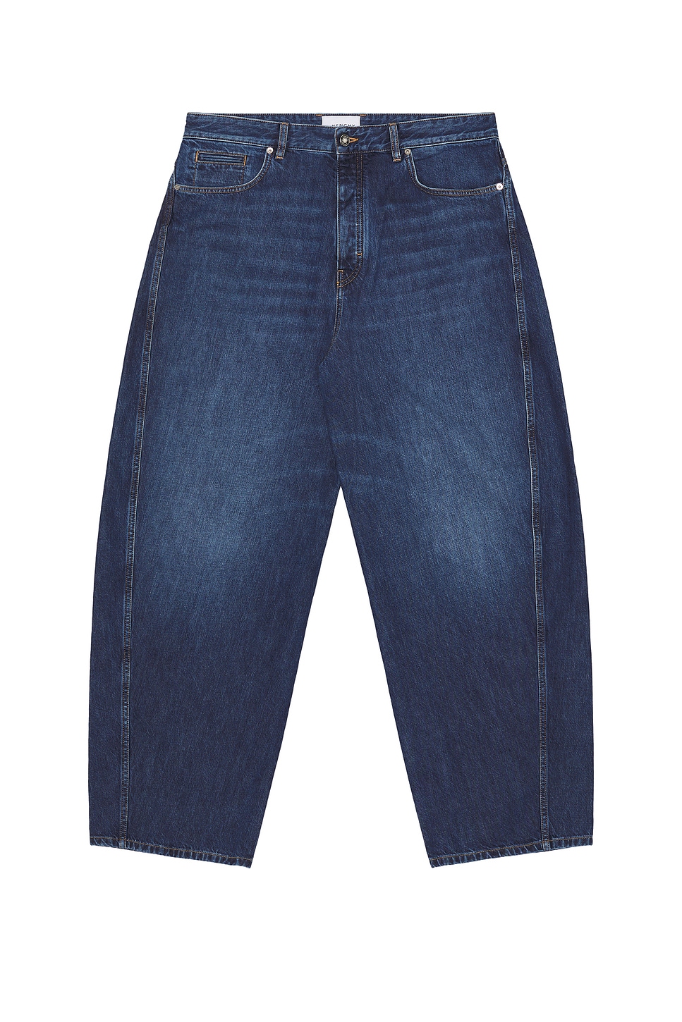 Givenchy Twisted Seam Denim Jeans In Blue