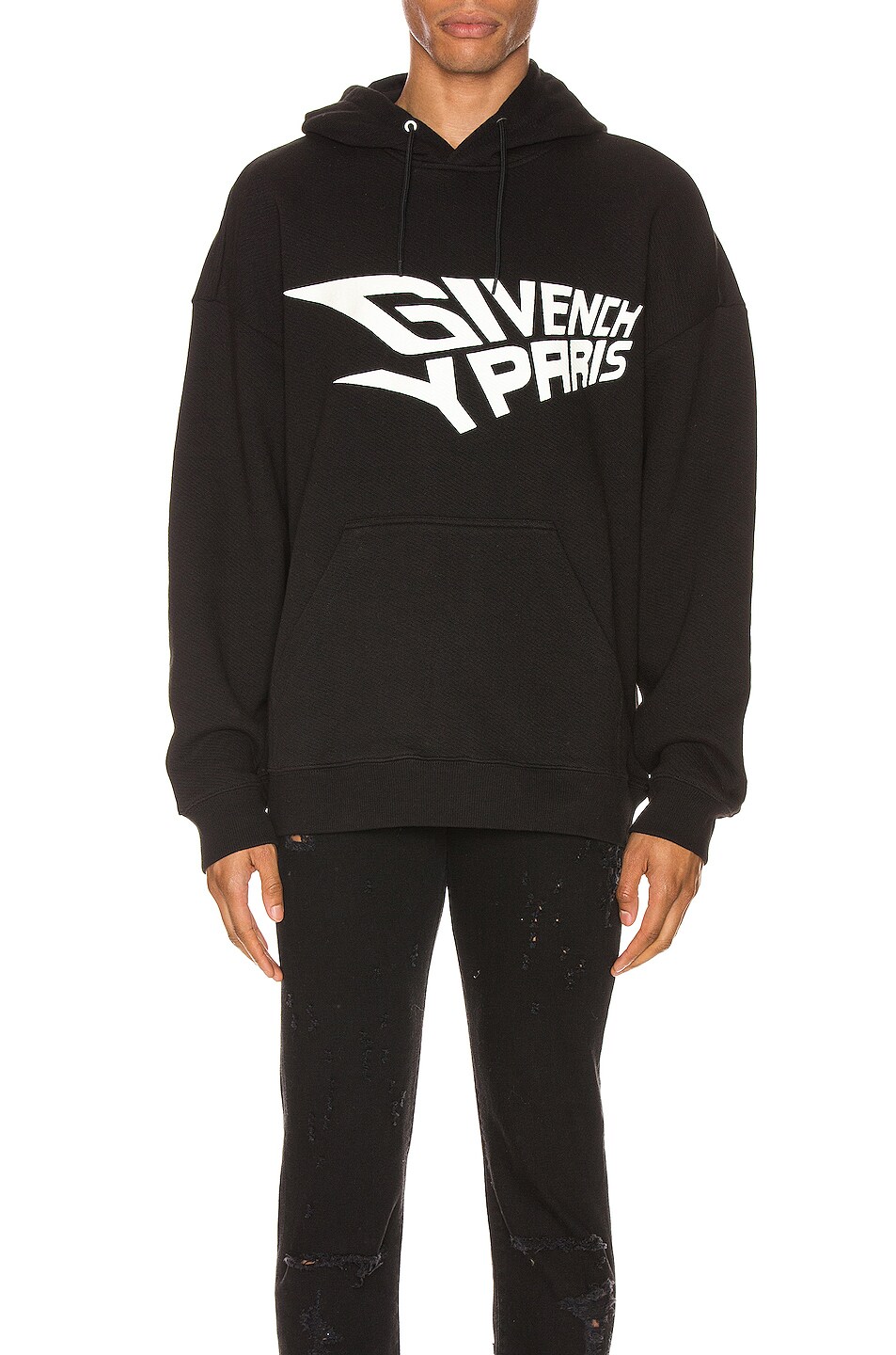 Image 1 of Givenchy Glow In The Dark Hoodie in Black