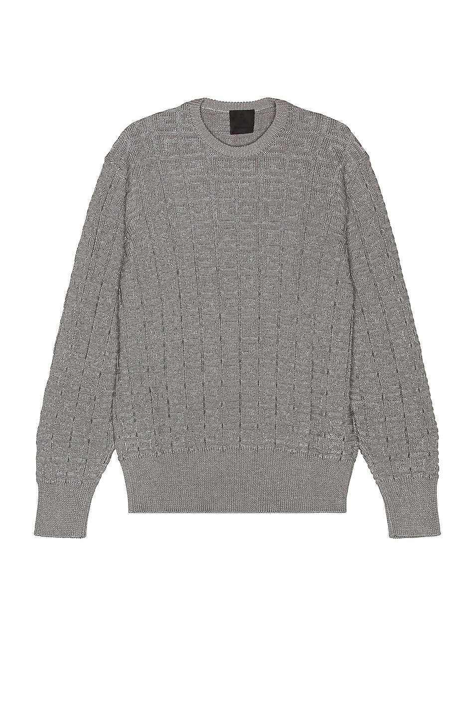 Image 1 of Givenchy Relief 4G Sweater in Grey Mix
