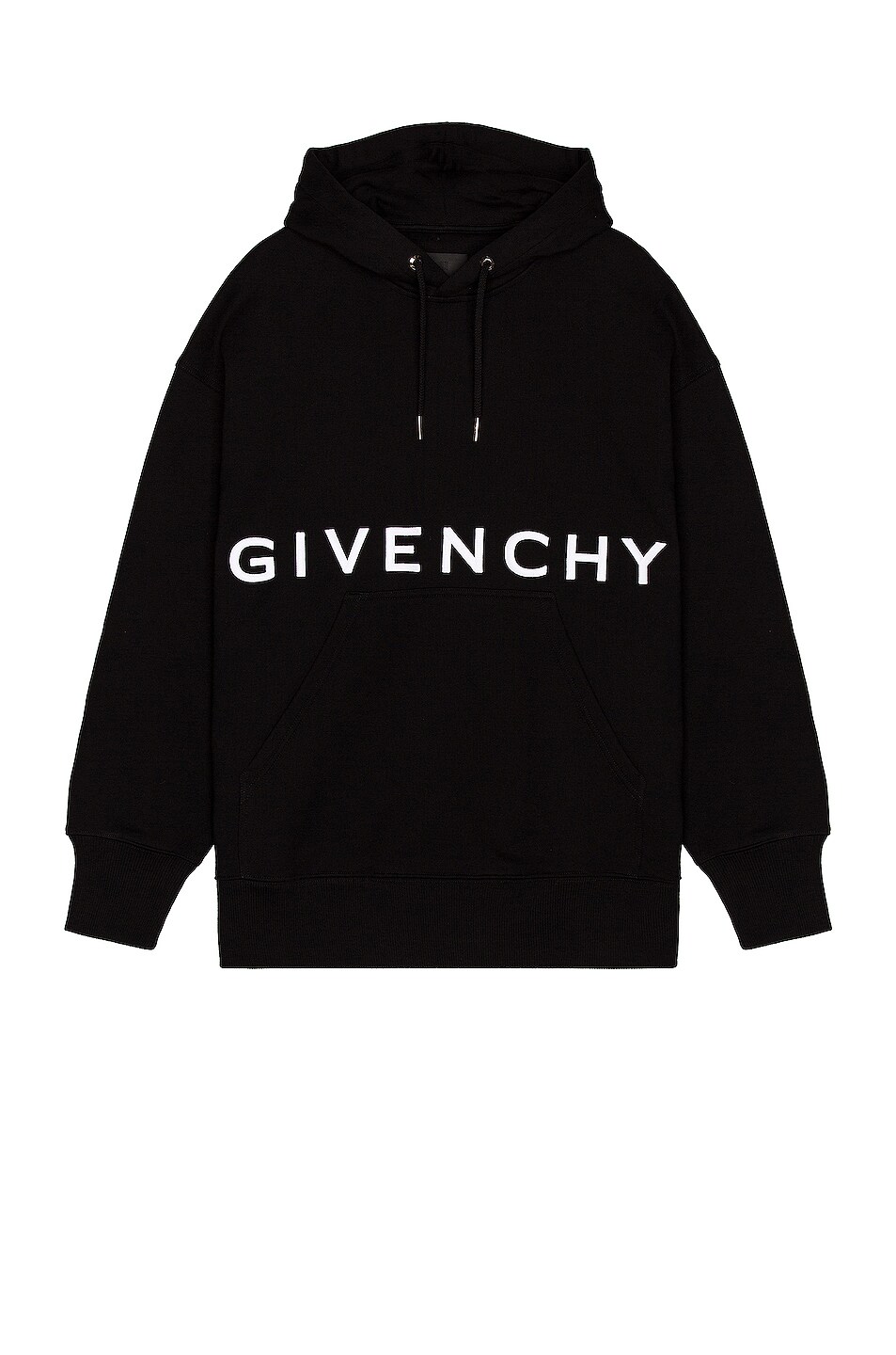 Image 1 of Givenchy Logo Hoodie in Black